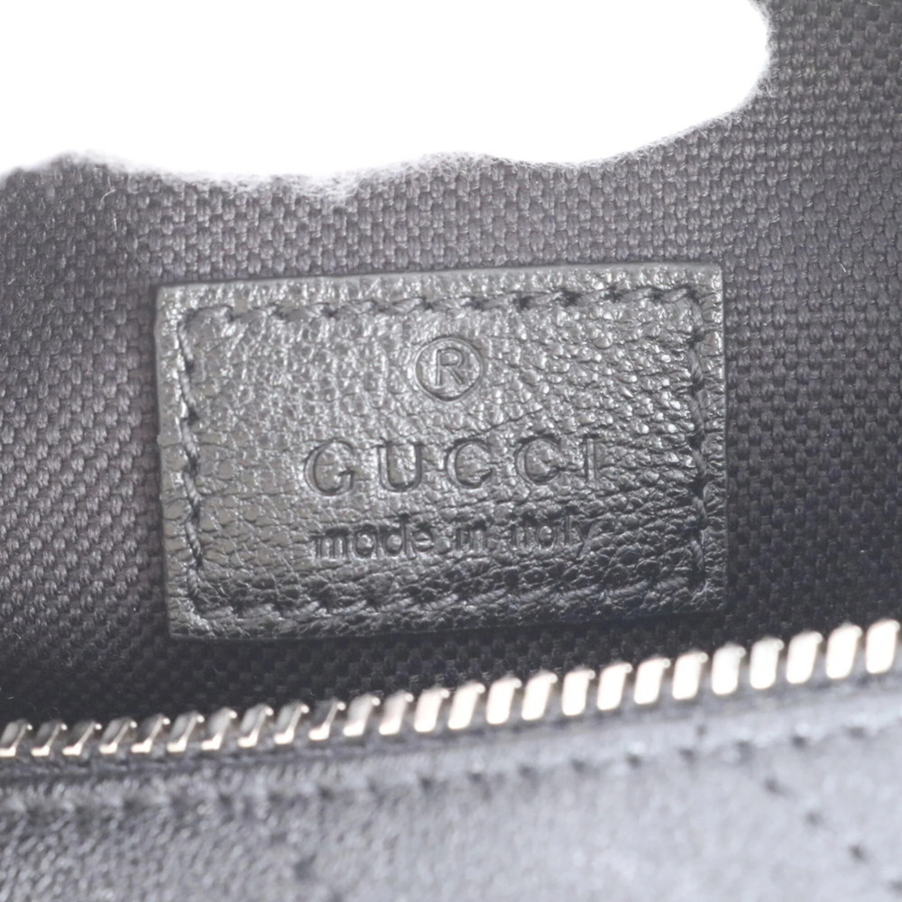 GUCCI Black Leather Shoulder Bag - Picture 8 of 9